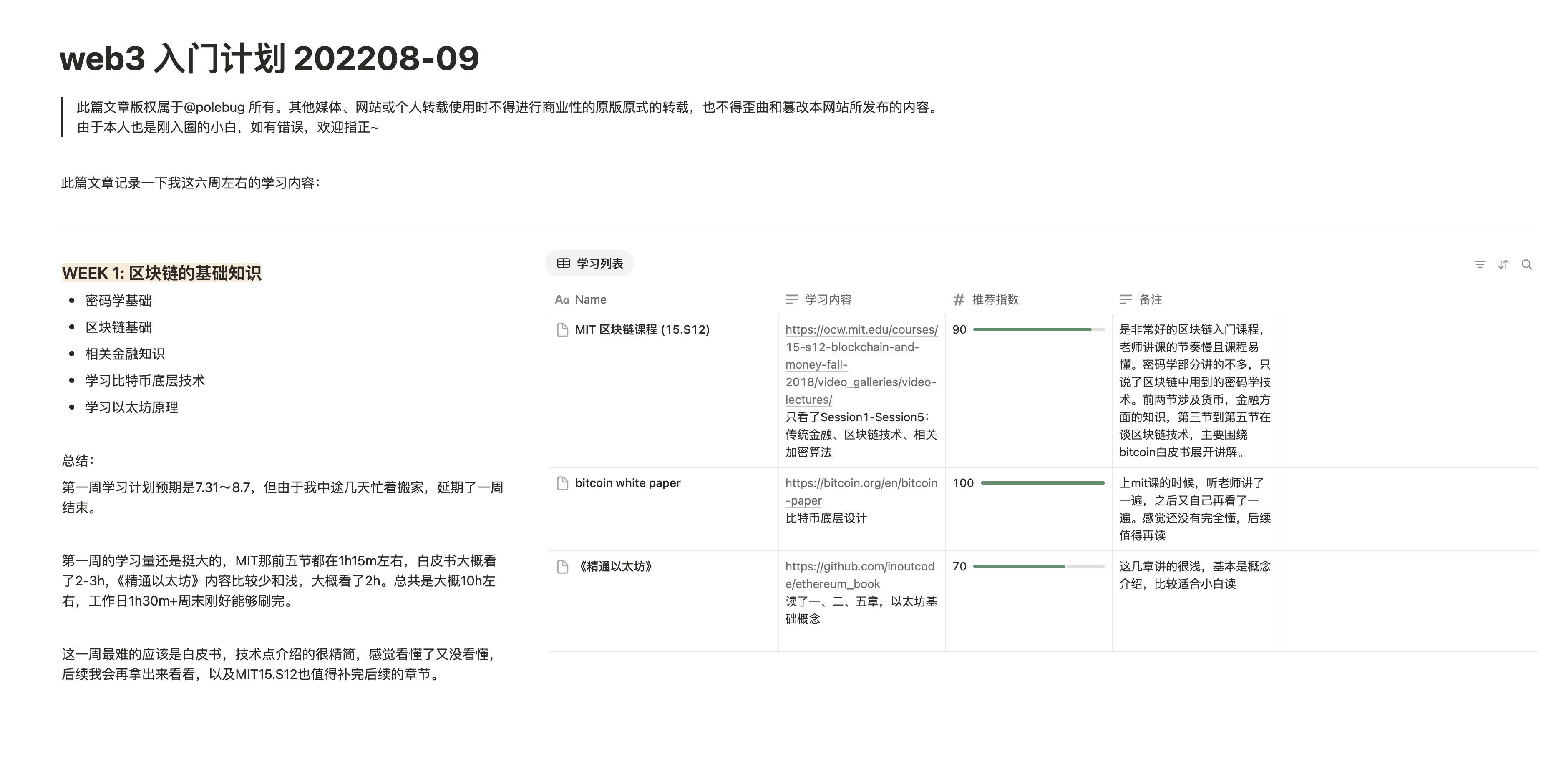 分享web3 入门计划｜2025 版